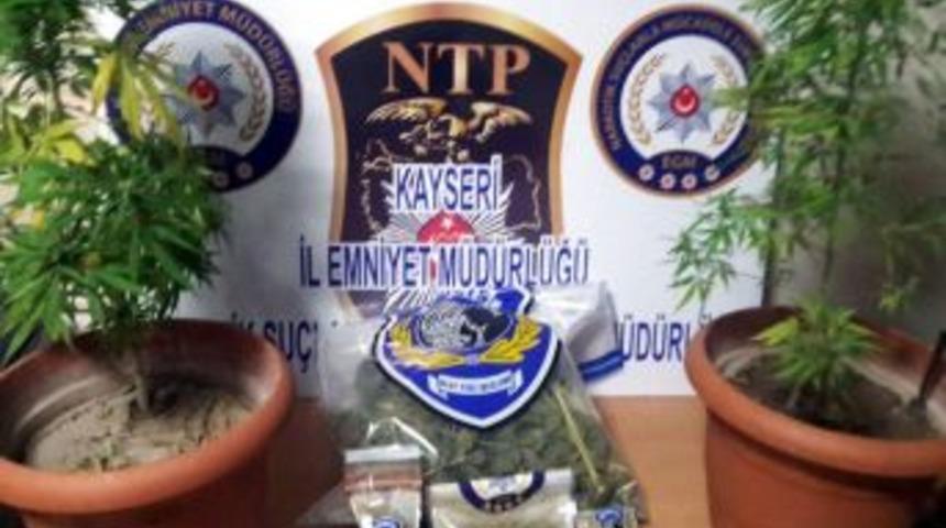Kayseri&rsquo;de Uyuşturucu Operasyonu