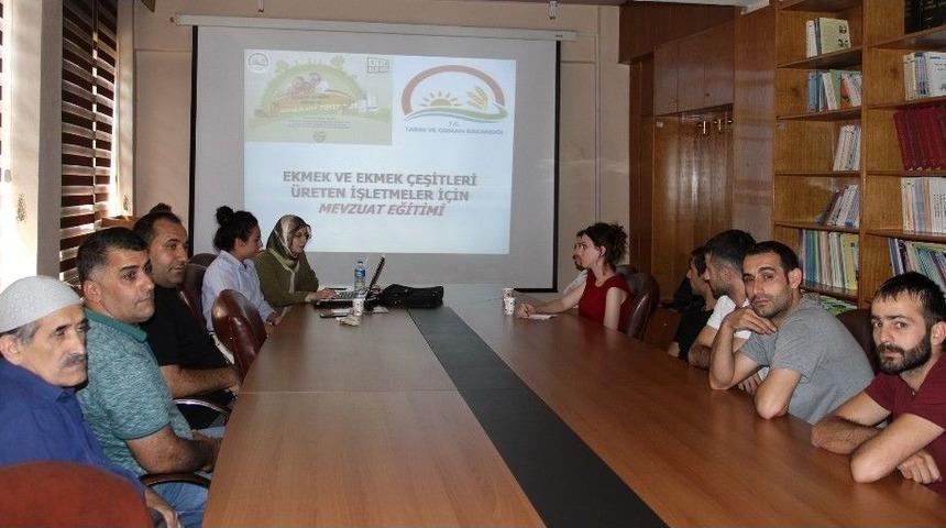 Bing&ouml;l&rsquo;de Fırıncılara Hijyen Eğitimi