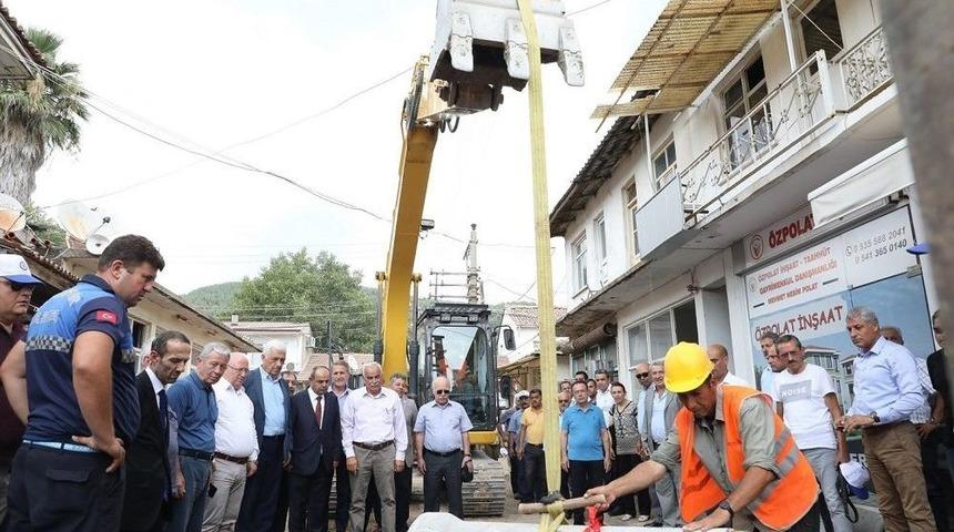 Ula&rsquo;ya 13 Milyon Tl&rsquo;lik Kanalizasyon