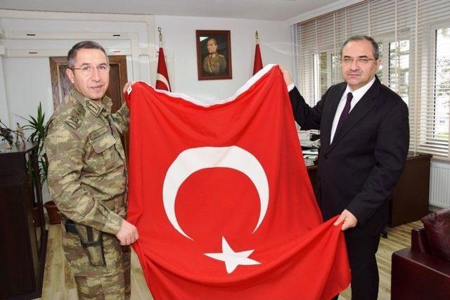 Vali Kaban’dan Tümgeneral Asım Kocaoğlu’na Ziyaret