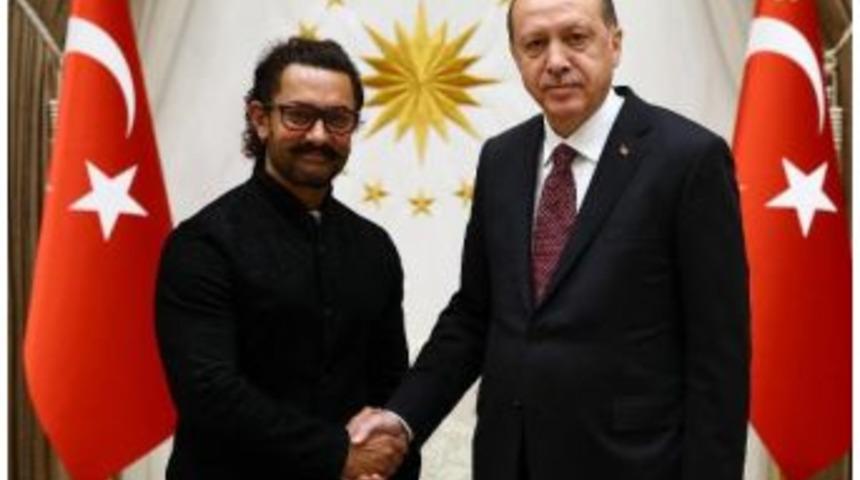 Cumhurbaşkanı Erdoğan Aamir Khan'ı Kabul Etti