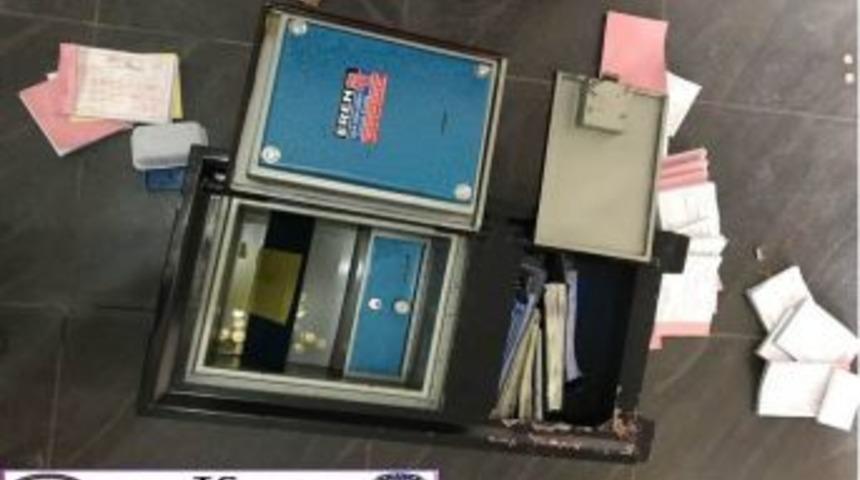 Kasa Hırsızları Yakalandı