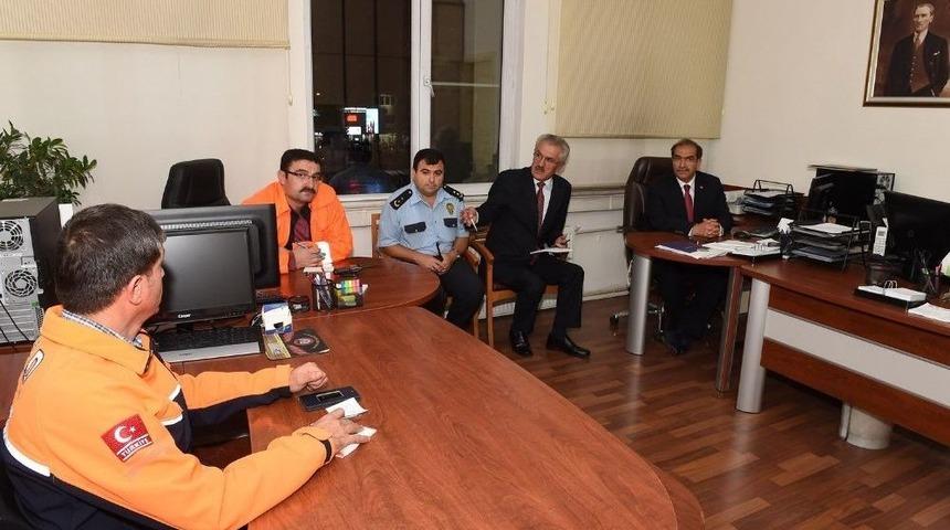 Uşak&rsquo;ta Sağanak Yağış