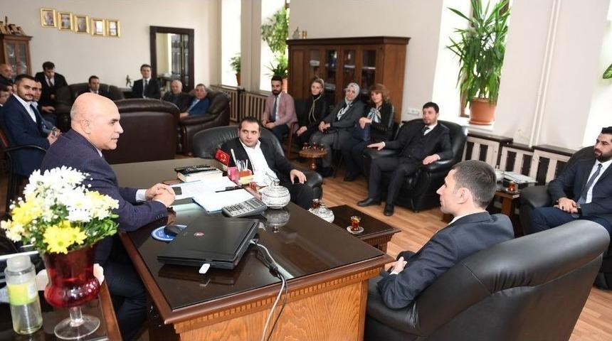 Ak Parti Yakutiye İl&ccedil;e, Korkut&rsquo;u Ziyaret Etti