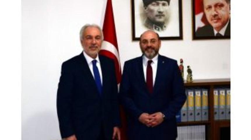 Başkan Kamil Sara&ccedil;oğlu, &Ccedil;etinbaş Ve Y&ouml;netim Kurulu &Uuml;yelerini Tebrik Etti