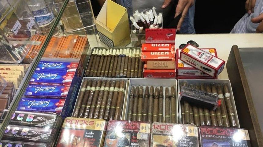 İstanbul’da Kaçak İçki Ve Tütün Operasyonu