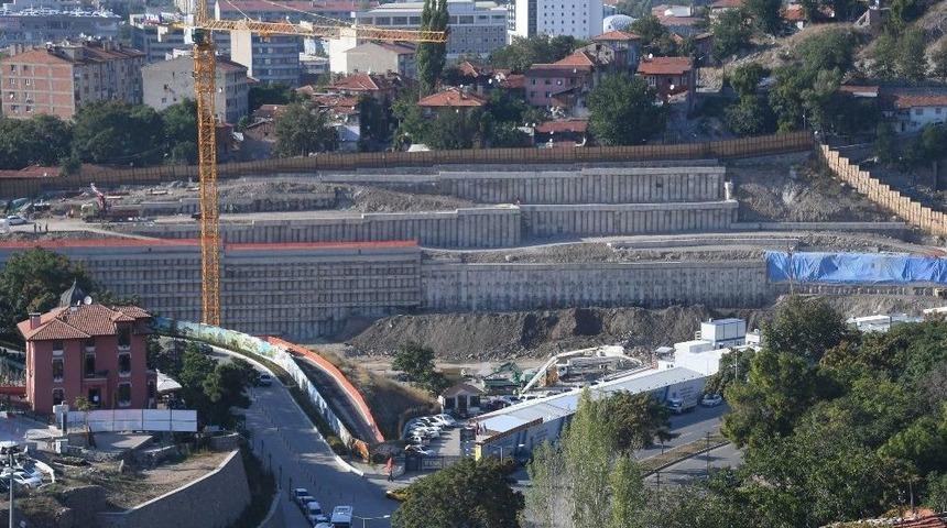 Hacı Bayram Minibüs Duraklarına Modern Kompleks Yapılıyor