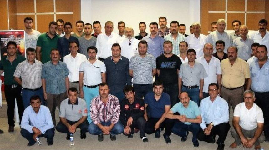 Elazığ’da İtfaiyecilere Sağlık Semineri Verildi