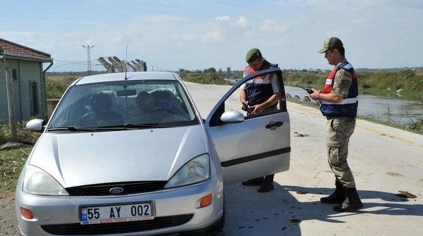 Jandarma Kızılırmak Deltasını Mercek Altına Aldı