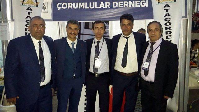 Ataşehir Çorumlular Derneği Festivalde Katıldı