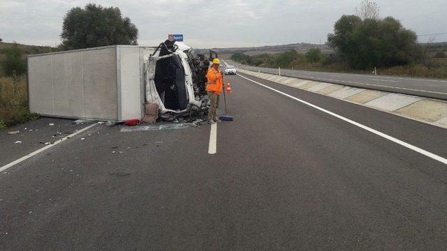 Tekirdağ’da 2 Ayrı Kaza: 3 Yaralı