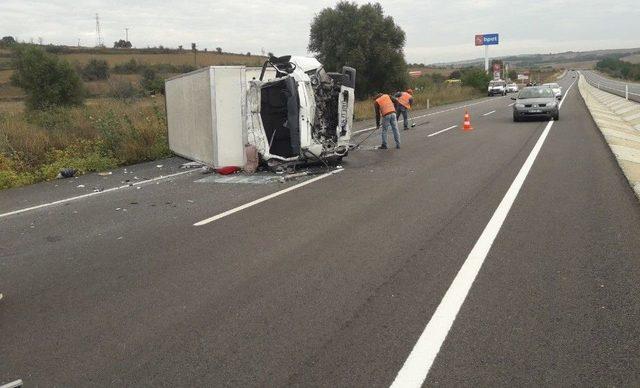 Tekirdağ’da 2 Ayrı Kaza: 3 Yaralı