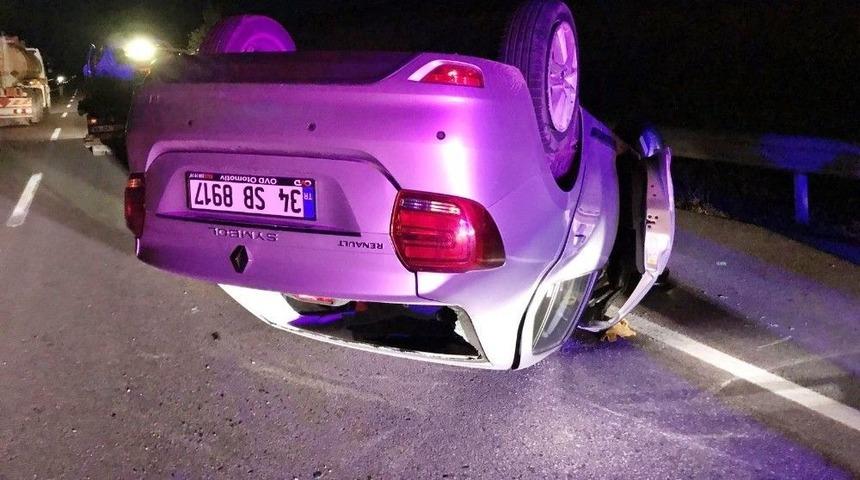 &Ccedil;orum&rsquo;&rsquo;da Trafik Kazası : 2 Yaralı