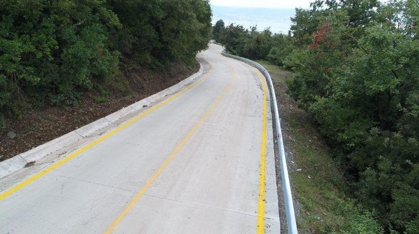 G&ouml;lc&uuml;k&rsquo;te Yazlık Ve Panayır Yolu Yenilendi