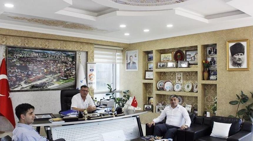 Kurum M&uuml;d&uuml;rlerinden Başkan Duymuş&rsquo;a Ziyaret