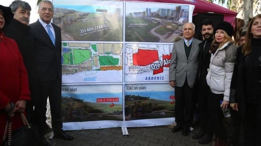 Mezitlililer, Tece Sahiline Otel İstemiyor