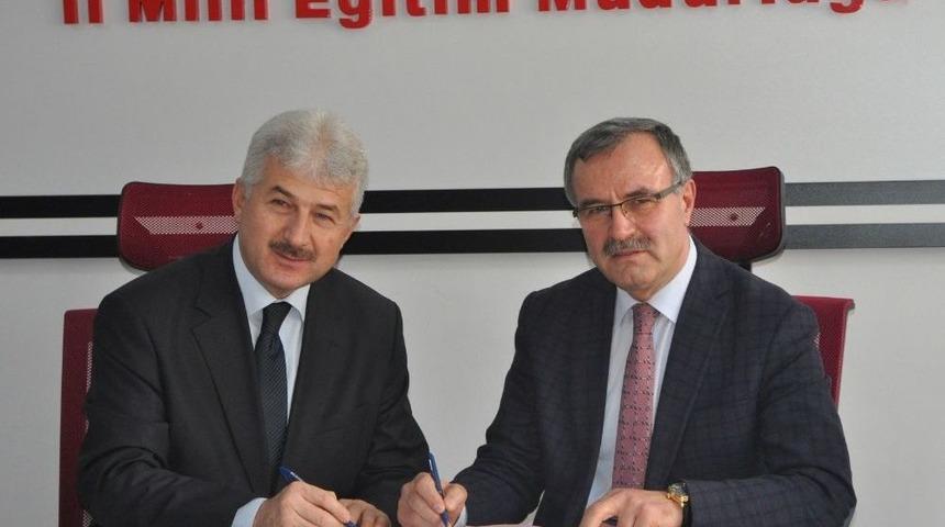 Hidrokon Ve Milli Eğitim M&uuml;d&uuml;rl&uuml;ğ&uuml; Arasında Protokol