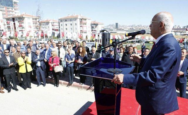 Yenimahalle&rsquo;nin İlk Başkanı Mustafa Vuran Adına Park A&ccedil;ıldı 1