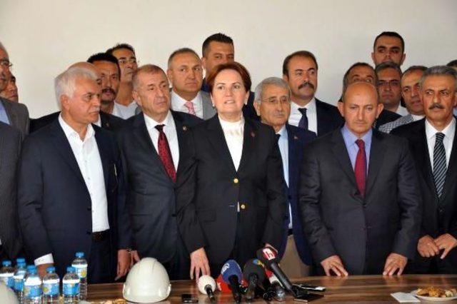 Akşener: Gerekirse Çadır Kuracağız, Partimizi 25 Ekim'de Kuruyoruz