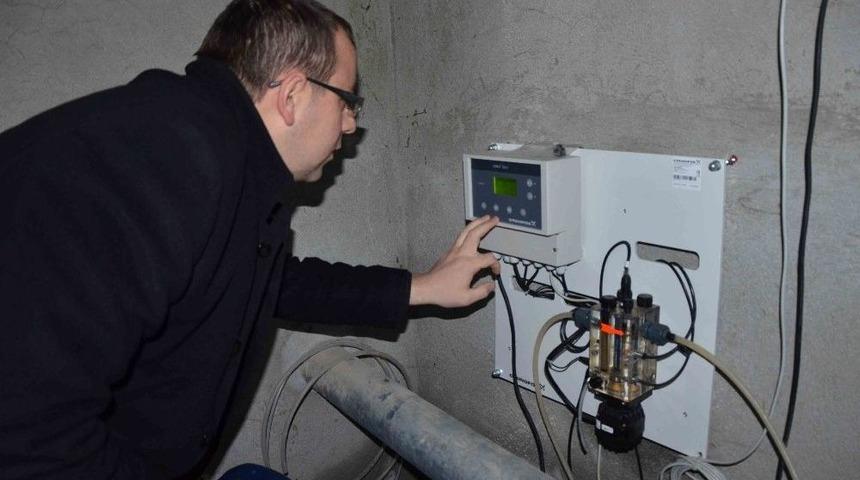 Akpınar Mahallesi&rsquo;ne Klorlama Sistemi