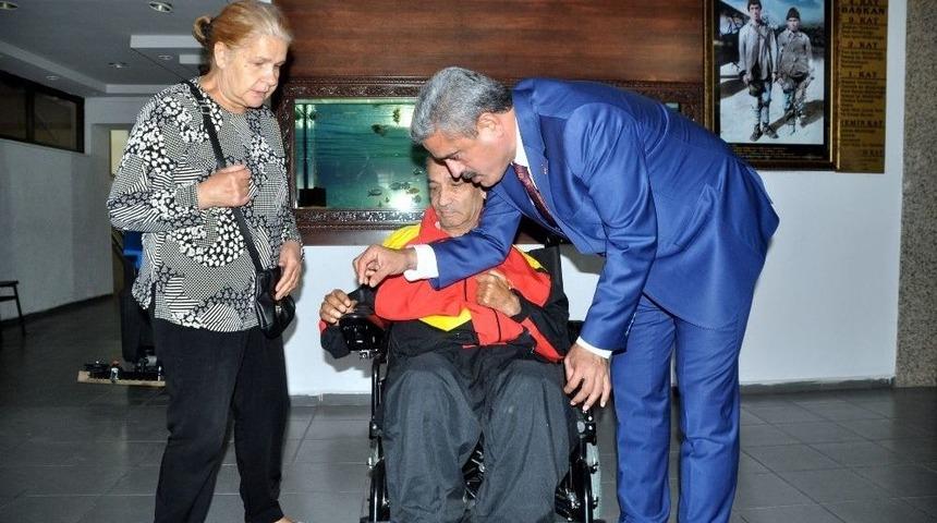 Başkan Alıcık&rsquo;tan Bir Engelliye Daha Destek