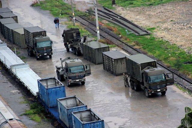 Hatay’da Askeri Malzeme Sevkiyatı