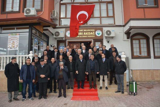 Muhtarlar Yeşilyurt Belediyesinin Yatırımlarını Yerinde İnceledi