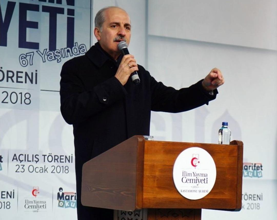 Kurtulmuş: "islam &Uuml;mmetinin &Uuml;midi Olan T&uuml;rkiye&rsquo;nin G&uuml;&ccedil;l&uuml; Olmasını İstemiyorlar"