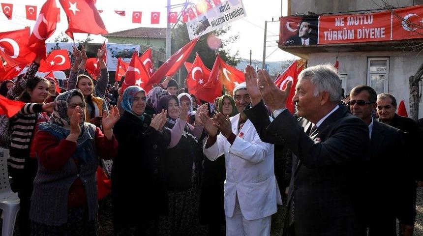 Başkan G&uuml;naydın&rsquo;dan, Bayrak Kampanyası Teşekk&uuml;r&uuml;