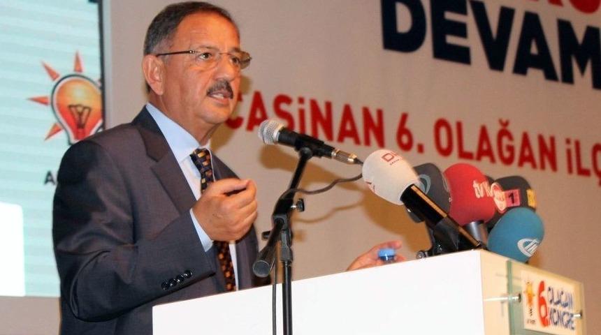 Bakan &Ouml;zhaseki: "k&uuml;lahıma Anlatsınlar Chp Belediyeciliğini"