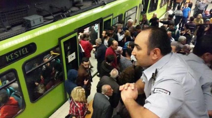 Bursa'da Şehir Ulaşımını Felç Eden Arıza