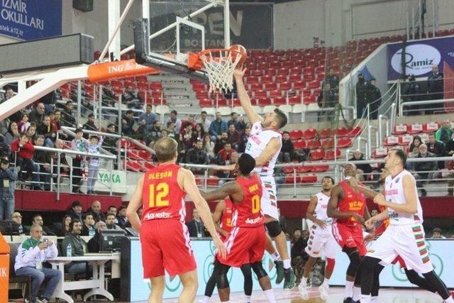 Basketbol Şampiyonlar Ligi: Pınar Karşıyaka: 79 - Ucam Murcia: 72