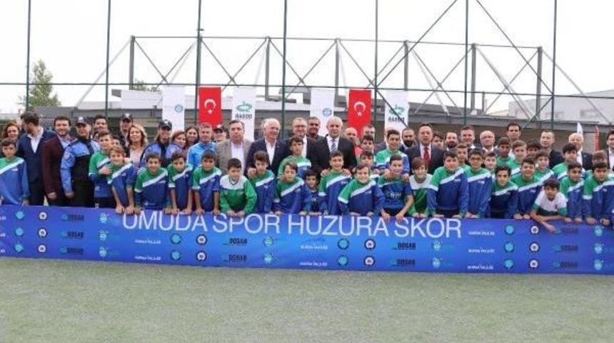 Bursa'da 'umuda Spor Huzura Skor' Projesinin Açılışı Yapıldı