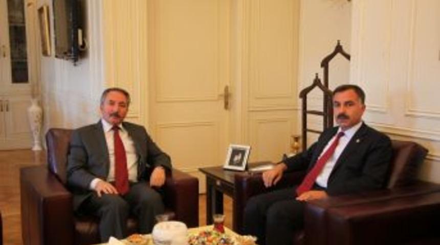 İl Başkanı Aydın, Rekt&ouml;r Karabulut&rsquo;u Ziyaret Etti