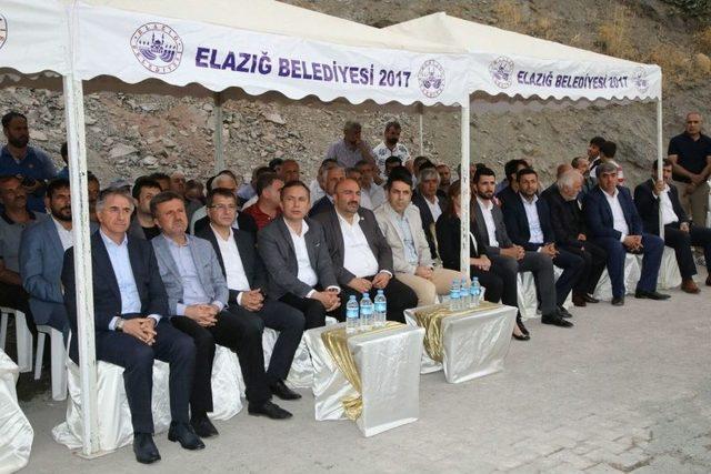 Elazığ Belediyesi’nin Palu’da Üst Yapı Çalışmaları