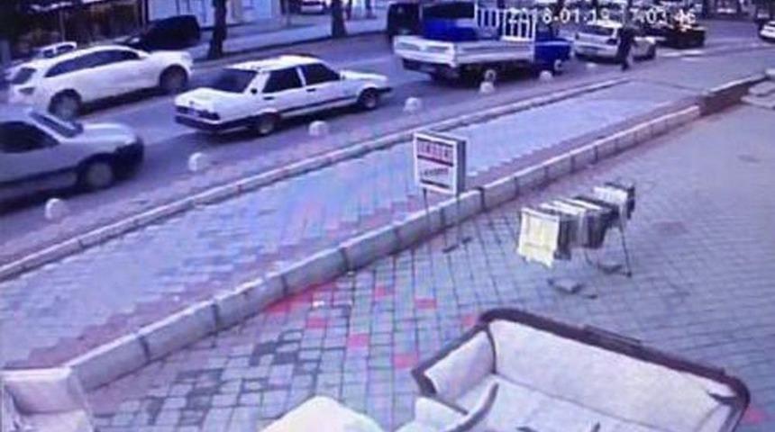 Kazadan Saniyelerle Kurtuldu