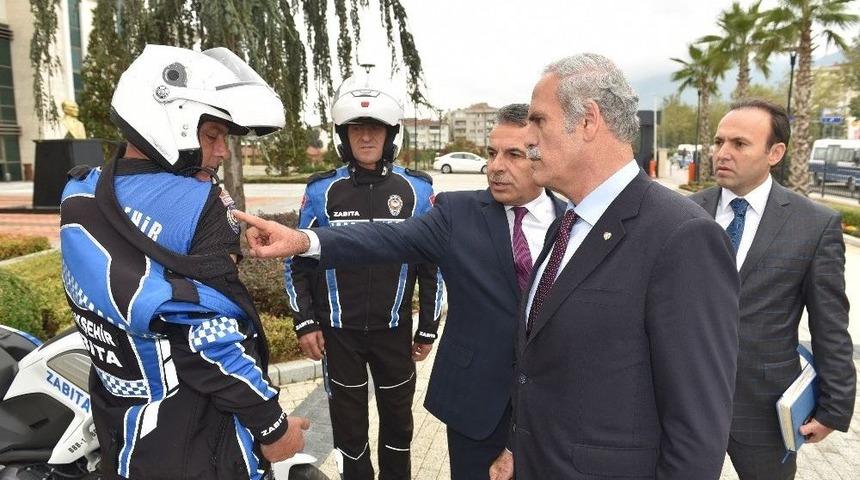 Trafik Zabıtasından Motorize Denetim