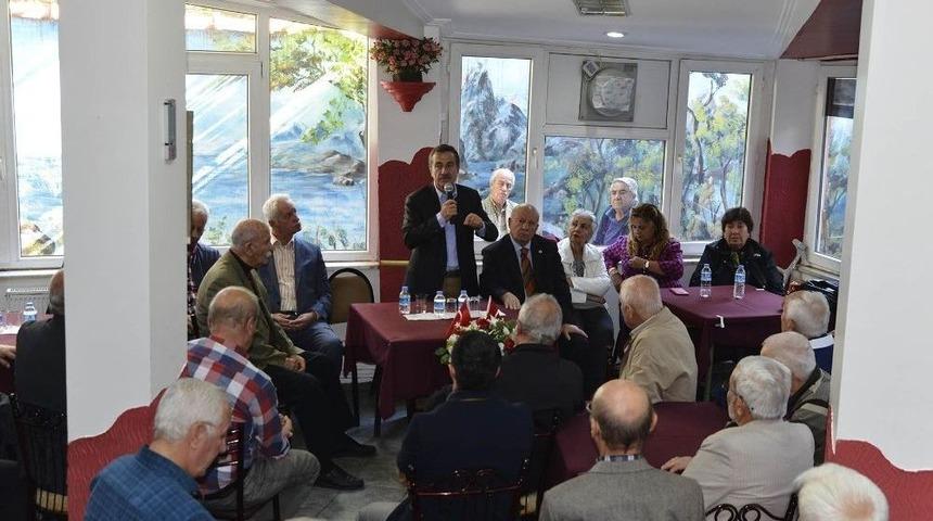 Başkan Ataç Temad’ı Ziyaret Etti