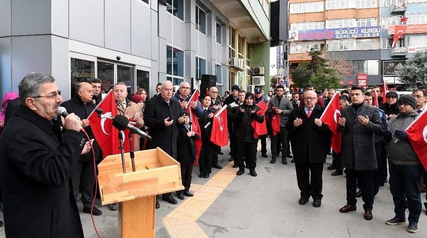 Isparta’da Eller Semaya Mehmetçik İçin Açıldı