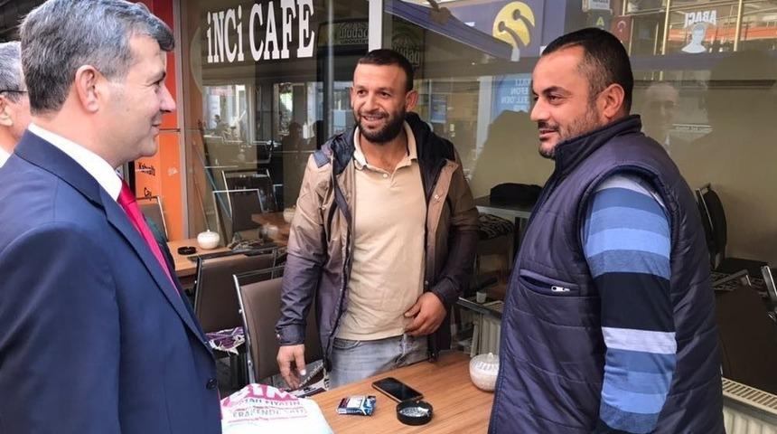 Aksaray Ak Parti Esnafla Buluştu