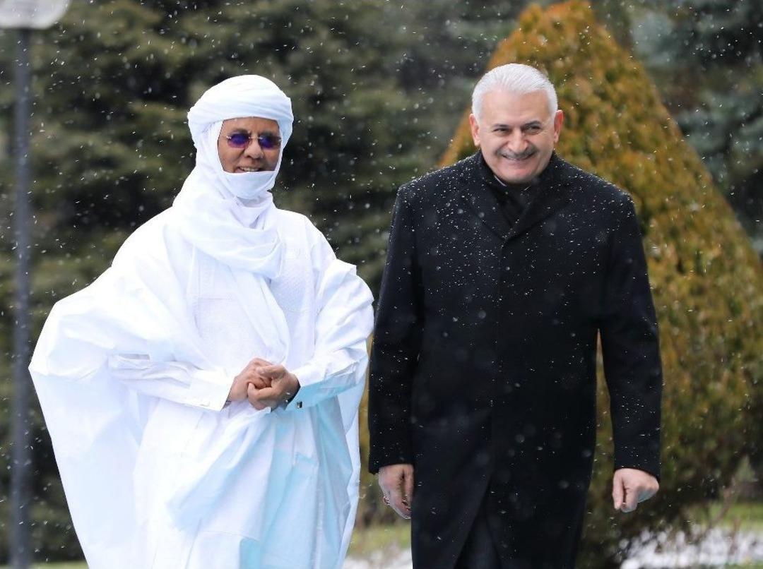 Başbakan Yıldırım, Nijer Başbakanı Rafini&rsquo;yi Resmi T&ouml;renle Karşıladı