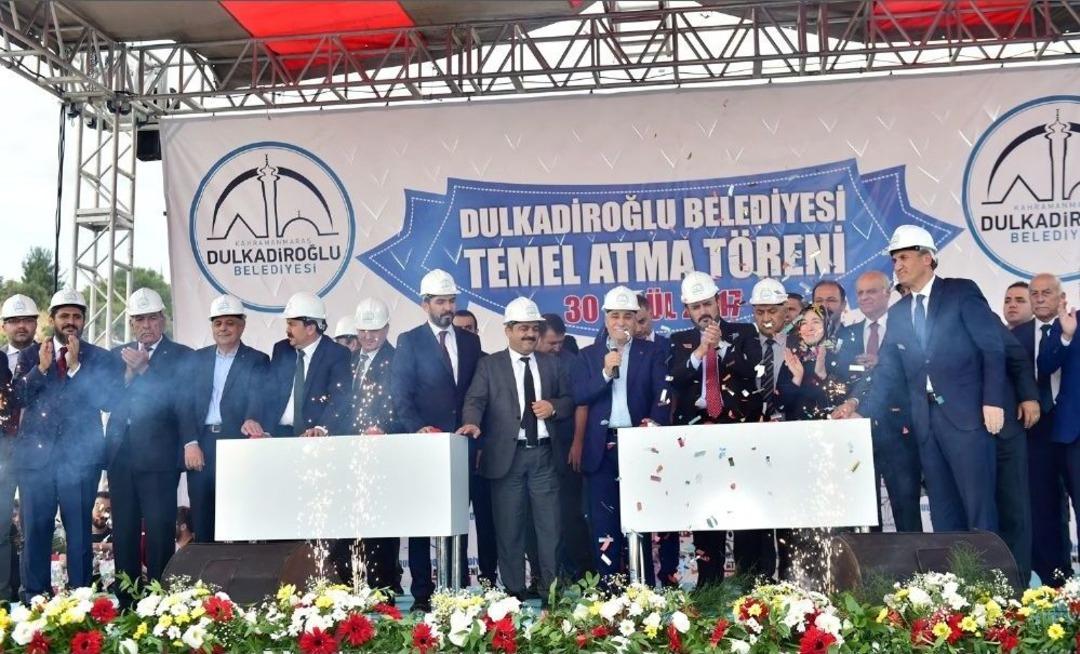 Kahramanmaraş&rsquo;ta Kamu K&uuml;lliyesinin Temeli Atıldı