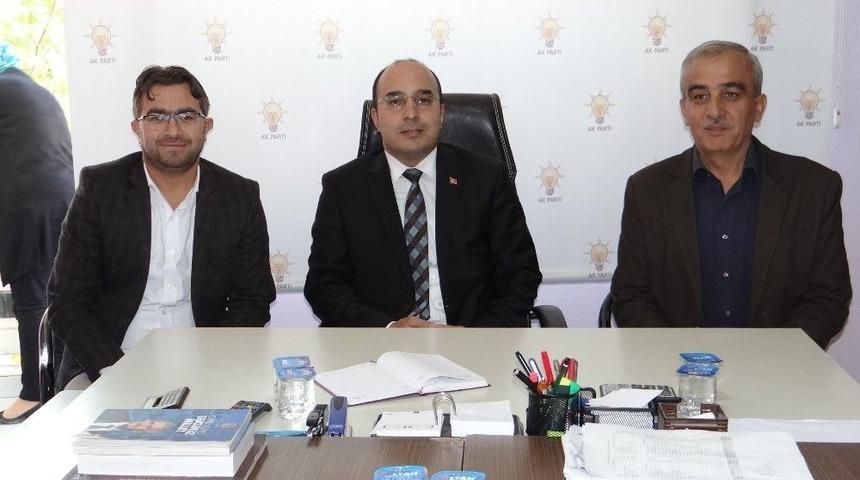 G&ouml;lpazarı Kaymakamı Kadir Duman&rsquo;dan Ak Parti İl&ccedil;e Başkanlığına İadei Ziyaret