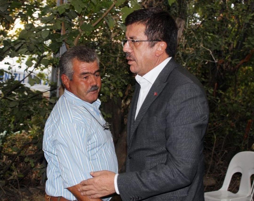 Bakan Zeybekci&rsquo;den Denizli Şehidinin Ailesine Taziye Ziyareti