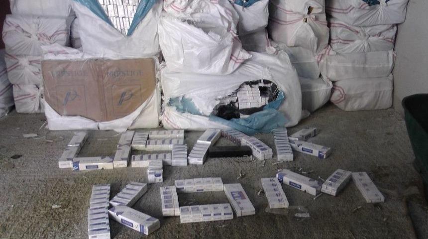 Uşak’ta 39 Bin Paket Kaçak Sigara Ele Geçirildi