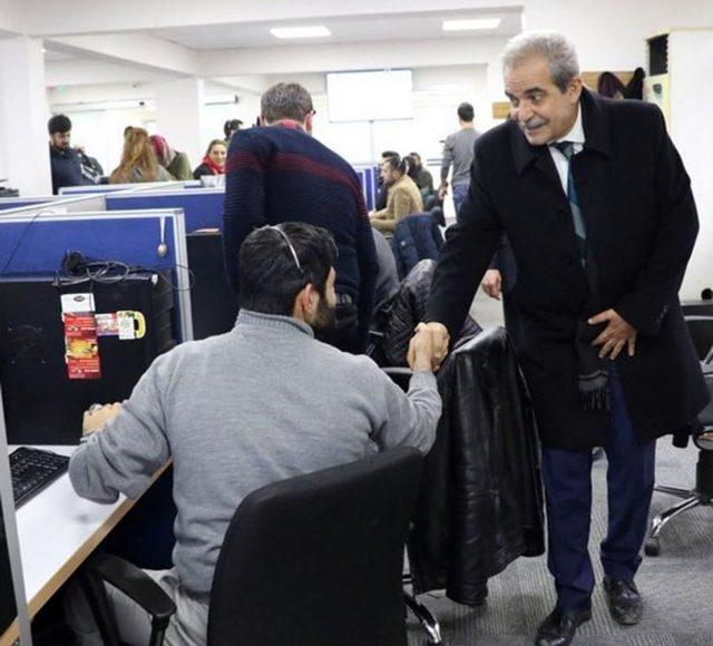 Demirkol Dicle’nin Çağrı Merkezini Ziyaret Etti