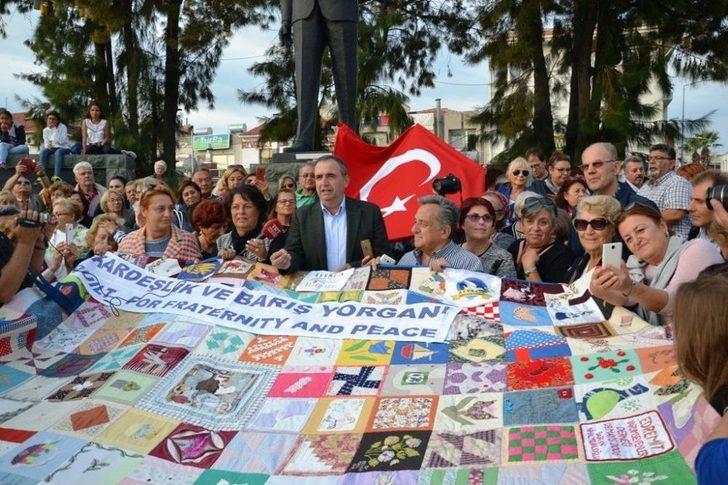 44 Ülke Dolaşan ‘barış Yorganı’ Ayvalık’ta G4
