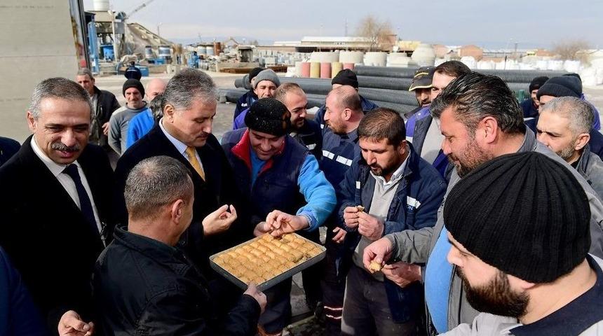 Başkan &Ccedil;akır Meston&rsquo;u Ziyaret Etti