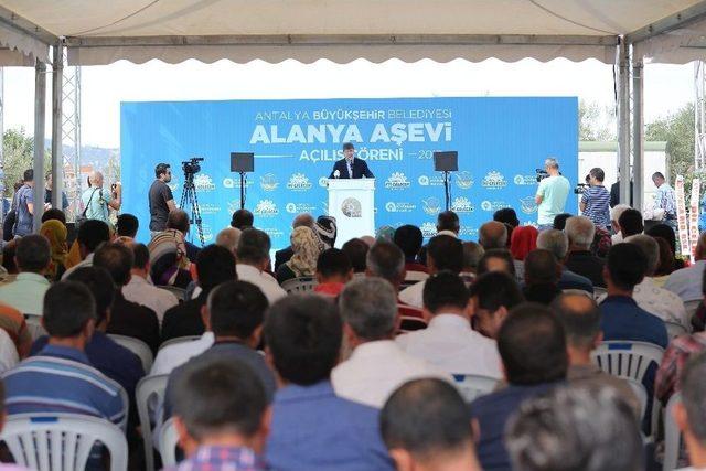 Alanya Aşevi T&ouml;renle Hizmete A&ccedil;ıldı 2