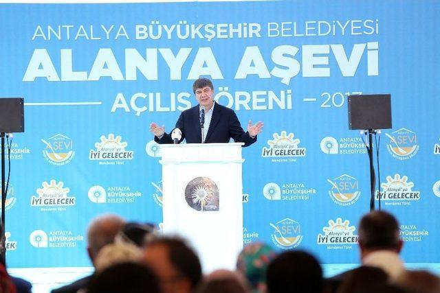 Alanya Aşevi T&ouml;renle Hizmete A&ccedil;ıldı 3